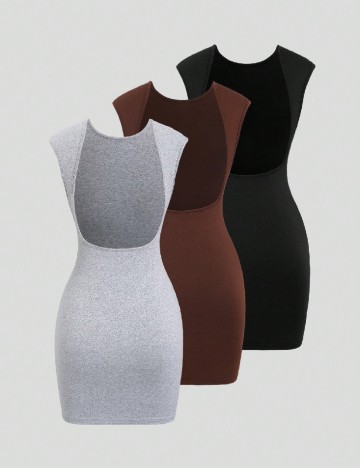 Set Rochii 3 bucati SHEIN, mix culori
