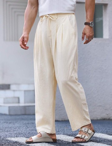 Pantaloni SHEIN, galben