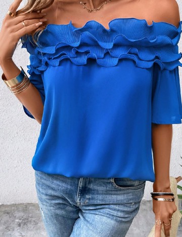 Bluza SHEIN, albastru