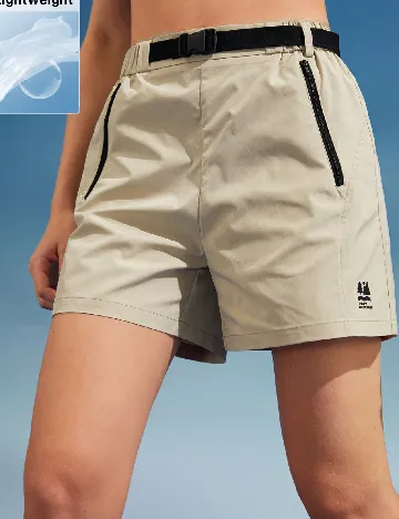 Pantaloni scurti SHEIN, bej