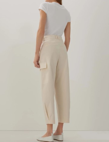 Pantaloni Someday, ecru