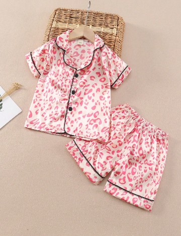Pijama Shein Kids, crem