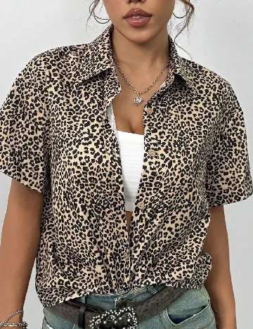 Camasa SHEIN, animal print