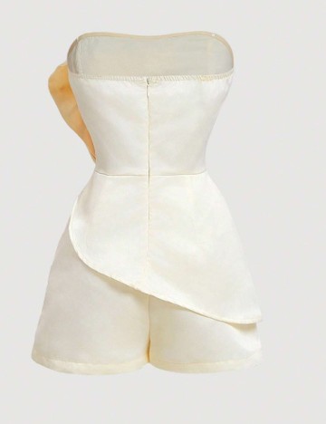 Top SHEIN, ecru