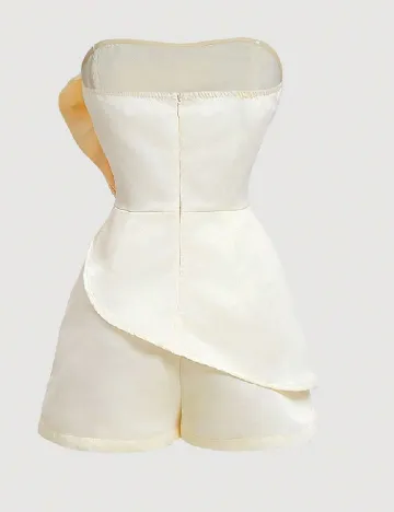 Top SHEIN, ecru