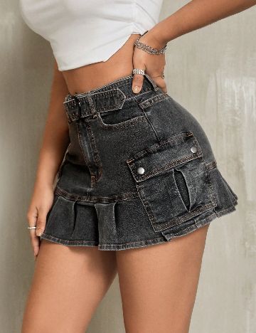 Fusta SHEIN, negru