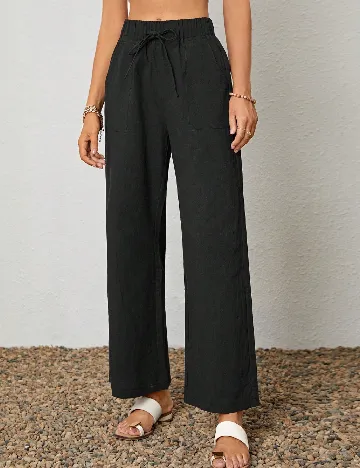 Pantaloni SHEIN, negru