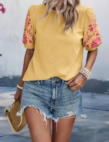 Bluza SHEIN, galben