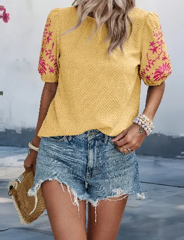 Bluza SHEIN, galben