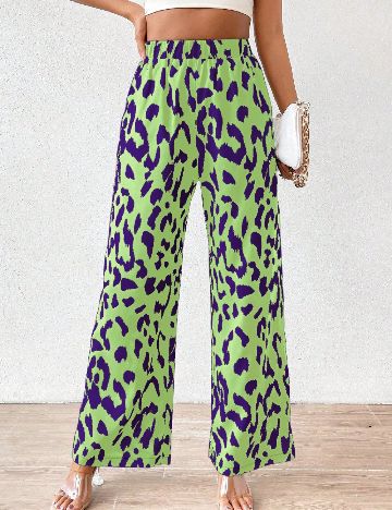 Pantaloni SHEIN, verde