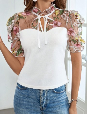 Bluza SHEIN, alb