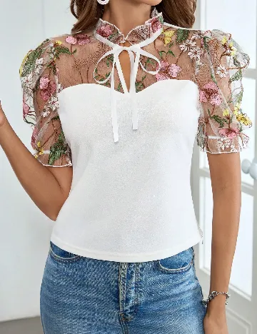Bluza SHEIN, alb