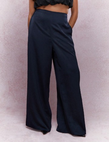 Pantaloni Missguided, bleumarin