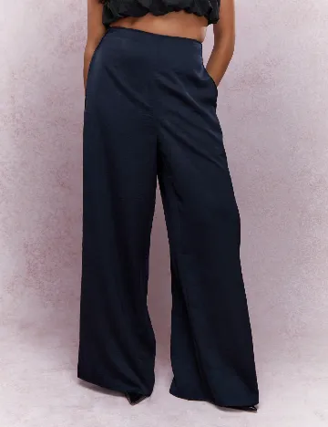 Pantaloni Missguided, bleumarin