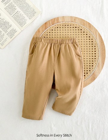 Pantaloni CozyCub, maro