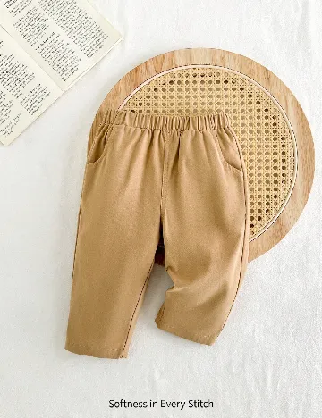Pantaloni CozyCub, maro