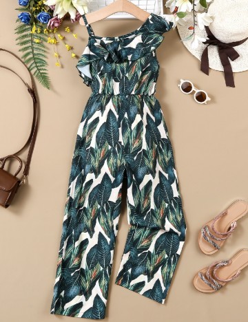 Salopeta Shein Kids, verde