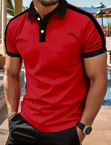 Tricou SHEIN, rosu