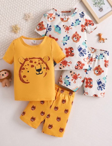 Set compleuri 2 bucati Shein Kids, mix culori