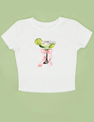 Top SHEIN, alb
