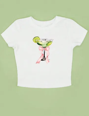 Top SHEIN, alb