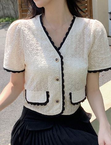 Bluza Dazy, crem