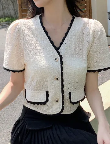 Bluza Dazy, crem
