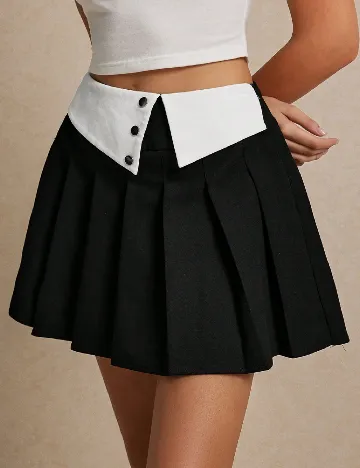 Fusta SHEIN, negru