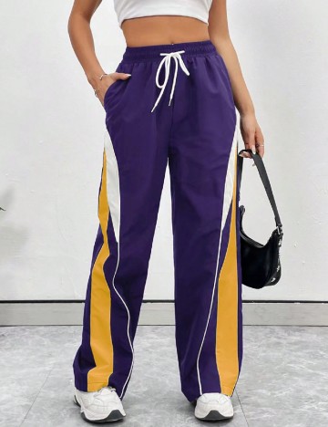 Pantaloni SHEIN, mov