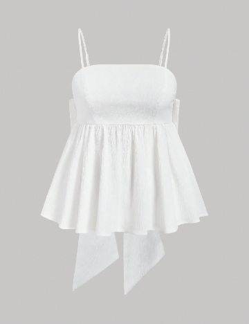 Top SHEIN CURVE, alb