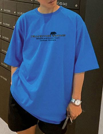 Tricou Dazy, albastru