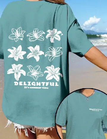 Tricou SHEIN, albastru
