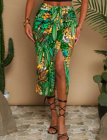 Fusta SHEIN, verde
