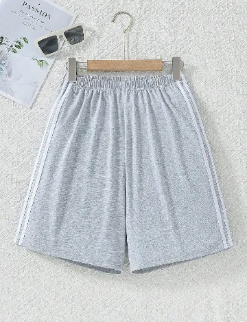Pantaloni scurti Shein Kids, gri