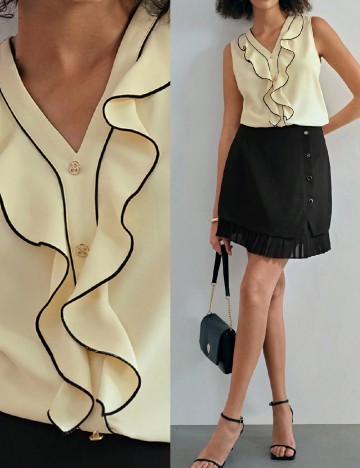 Bluza MOTF, galben