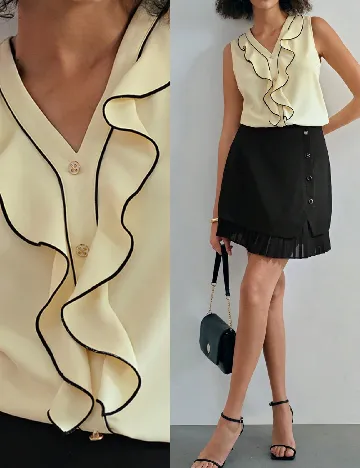 Bluza MOTF, galben