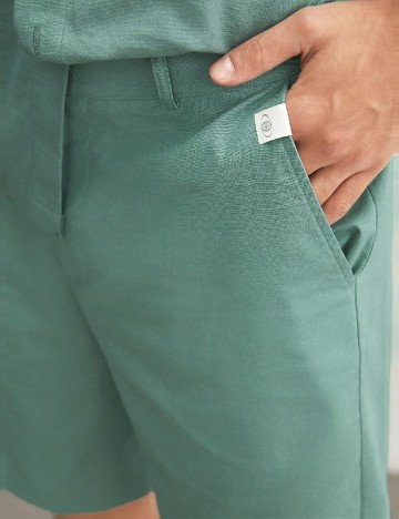 Pantaloni scurti SHEIN, verde