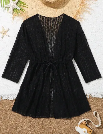 Kimono Shein Kids, negru