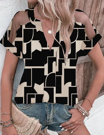 Bluza SHEIN, negru