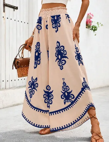 Pantaloni SHEIN, roz pal