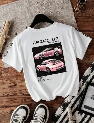 Tricou SHEIN, alb