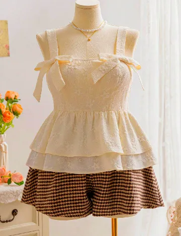 Bluza SHEIN CURVE, crem