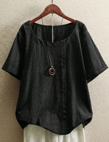 Bluza SHEIN CURVE, negru