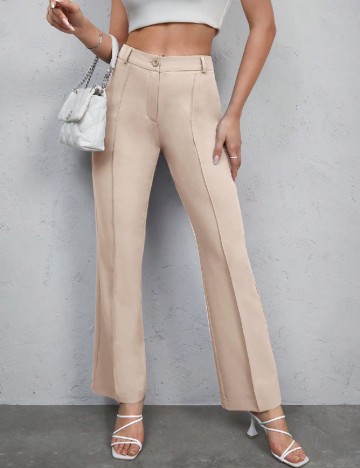 Pantaloni SHEIN, crem