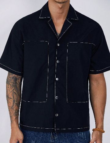 Camasa SHEIN, negru