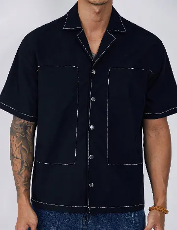 Camasa SHEIN, negru