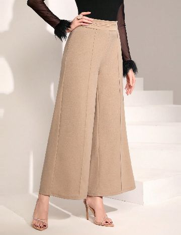 Pantaloni SHEIN, maro