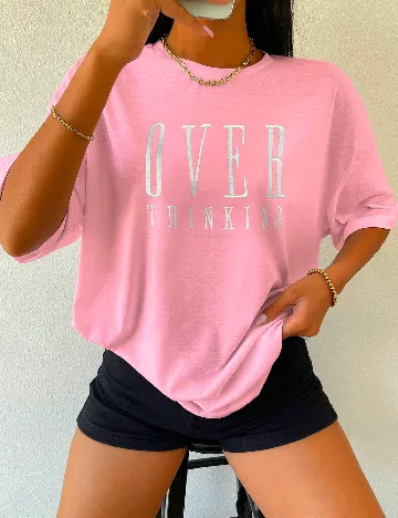 Tricou SHEIN, roz