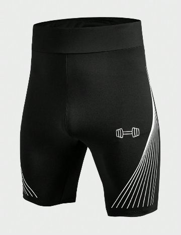 Pantaloni scurti SHEIN, negru