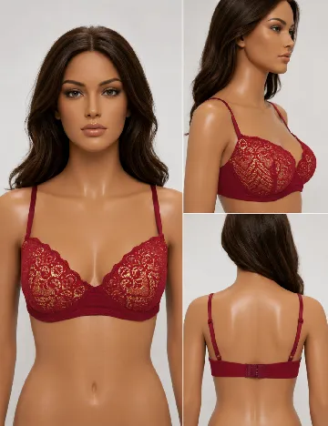 Sutien Tezenis, rosu/galben